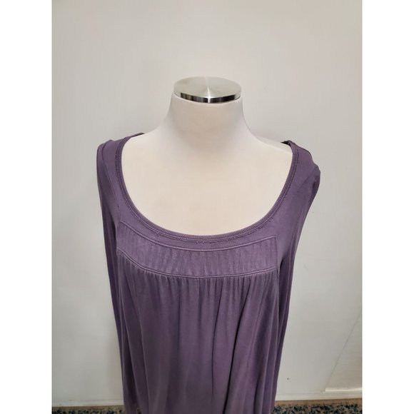 Free People We The Free Womens Purple Love Valley Ribbed Long Sleeve Top Size S - Picture 6 of 8
